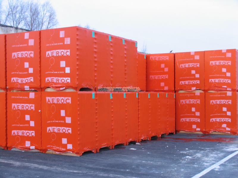 Газоблок Аерок (Aeroc)